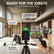 3x360° Self-Leveling Green Laser Level with Digital Display 3 Brightness Levels, Flash & Pulse Modes Deliver Clear Green Laser Lines for Indoor and Outdoor Precision Alignment